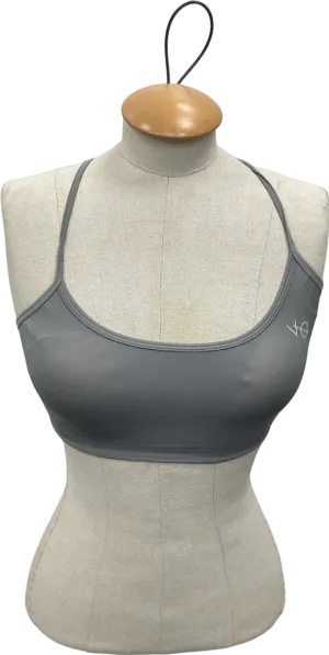 Vanquish Grey Elevate Seamless Smoke Multiway Low Sports Bra UK XS