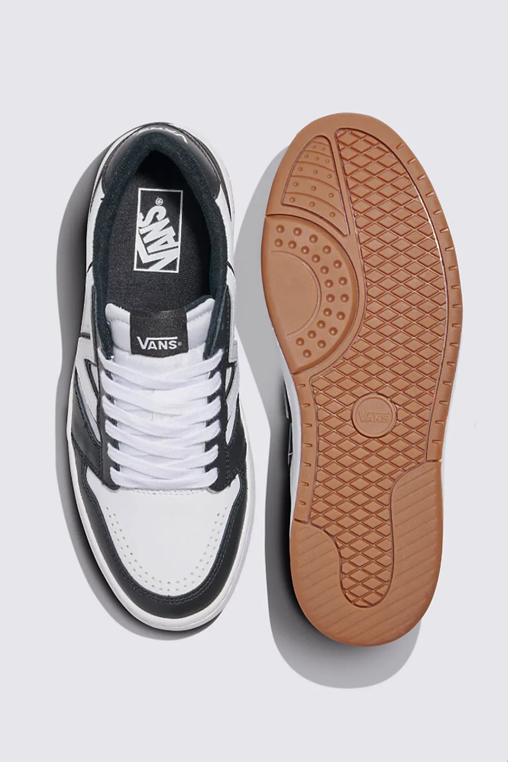 Vans Lowland 2.0 Sneakers in Black/White | VN000D6RBA2