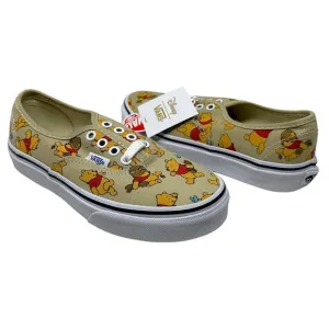 Vans Off The Wall Kids Youth X Disney Winnie The Pooh Lace Up Shoes