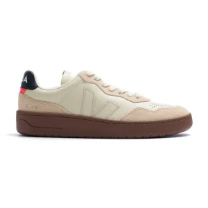 Veja V-90 Leather Beige - Pierre Almond Black