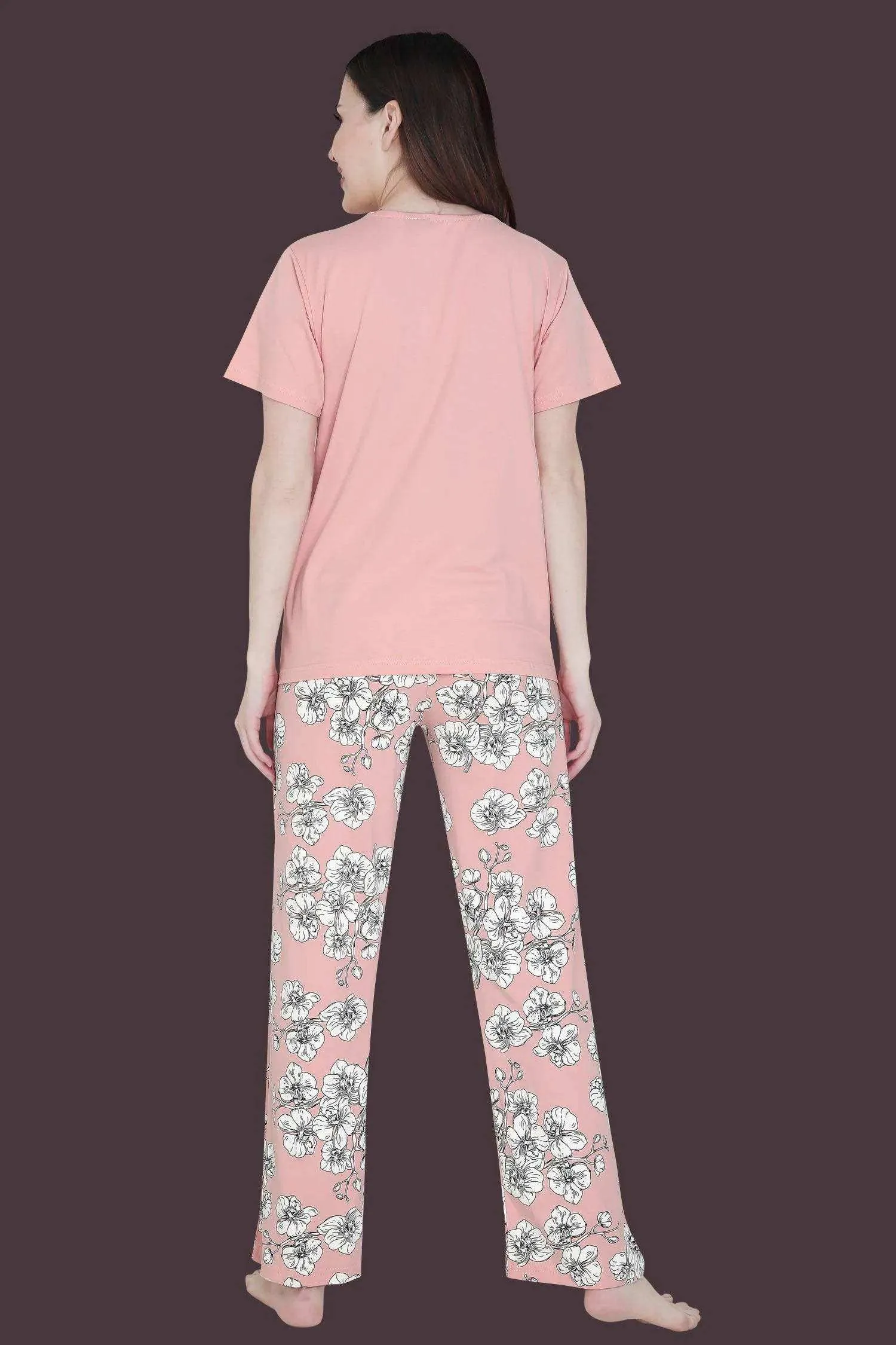 Velure Alluring Floral Print Pajama Set