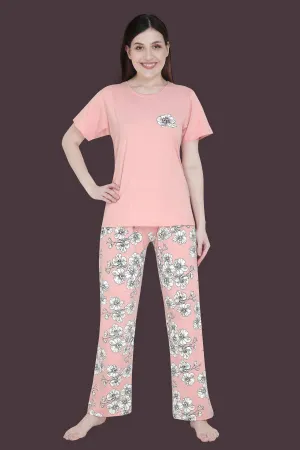 Velure Alluring Floral Print Pajama Set
