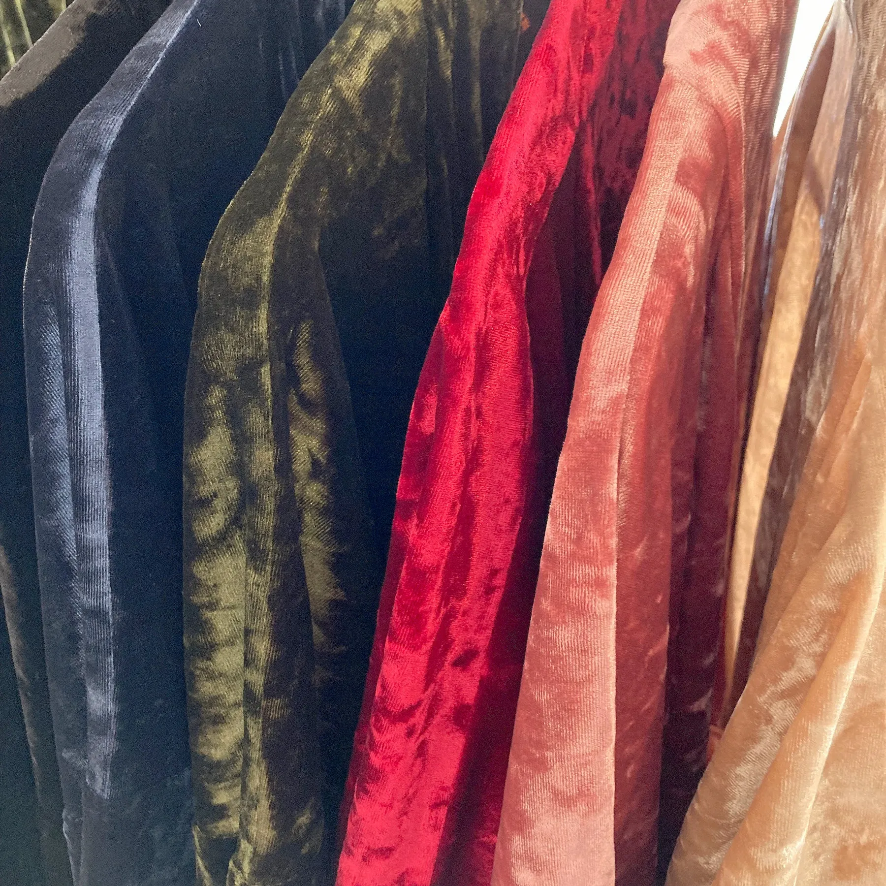 Velvet Kimono Robe - Short