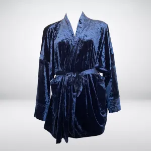 Velvet Kimono Robe - Short