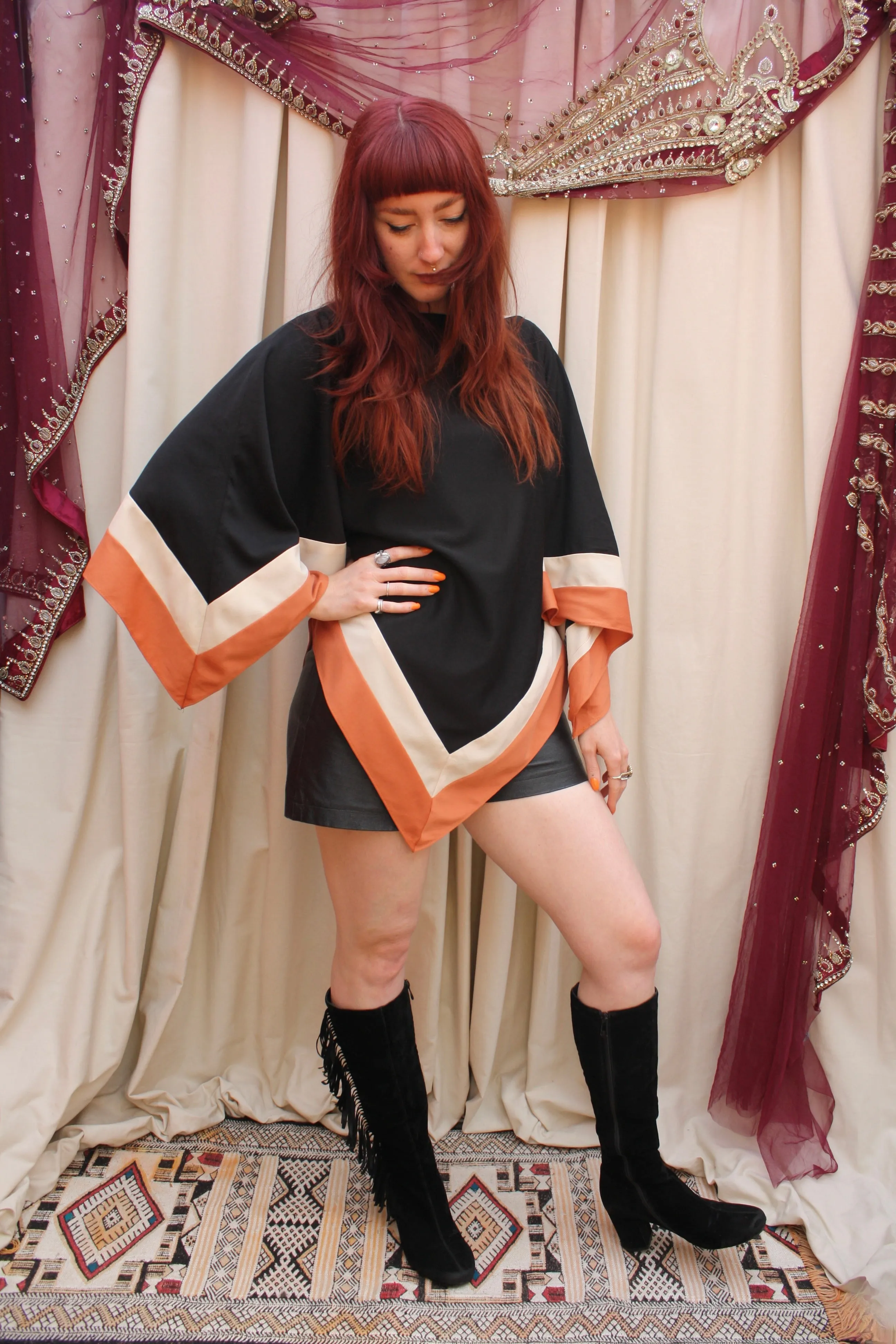 Vintage 70s Triangle Top