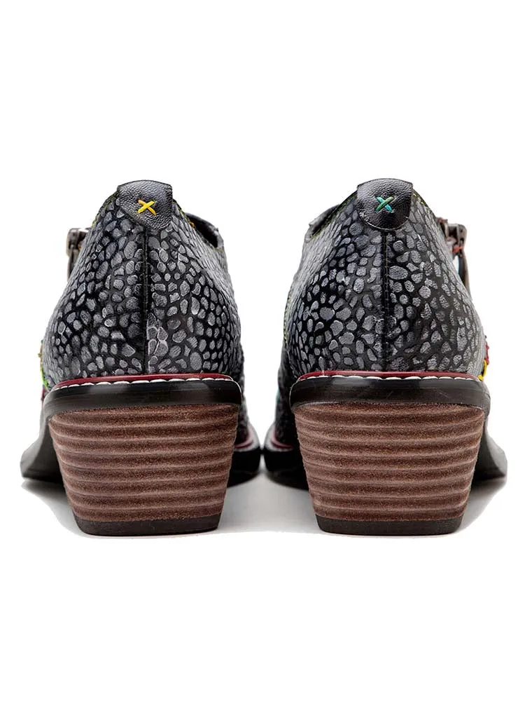 Vintage Handmade Leather Fashion Flat Shoes