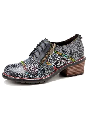 Vintage Handmade Leather Fashion Flat Shoes