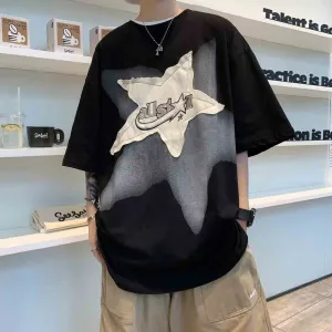Vintage star patch TEE-D674 | Inspanda