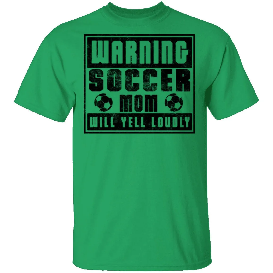 Warning Soccer Mom Will Yell Loudly T-Shirt