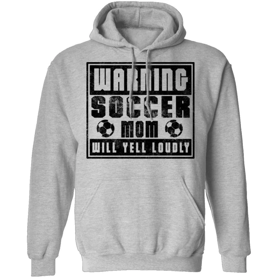 Warning Soccer Mom Will Yell Loudly T-Shirt