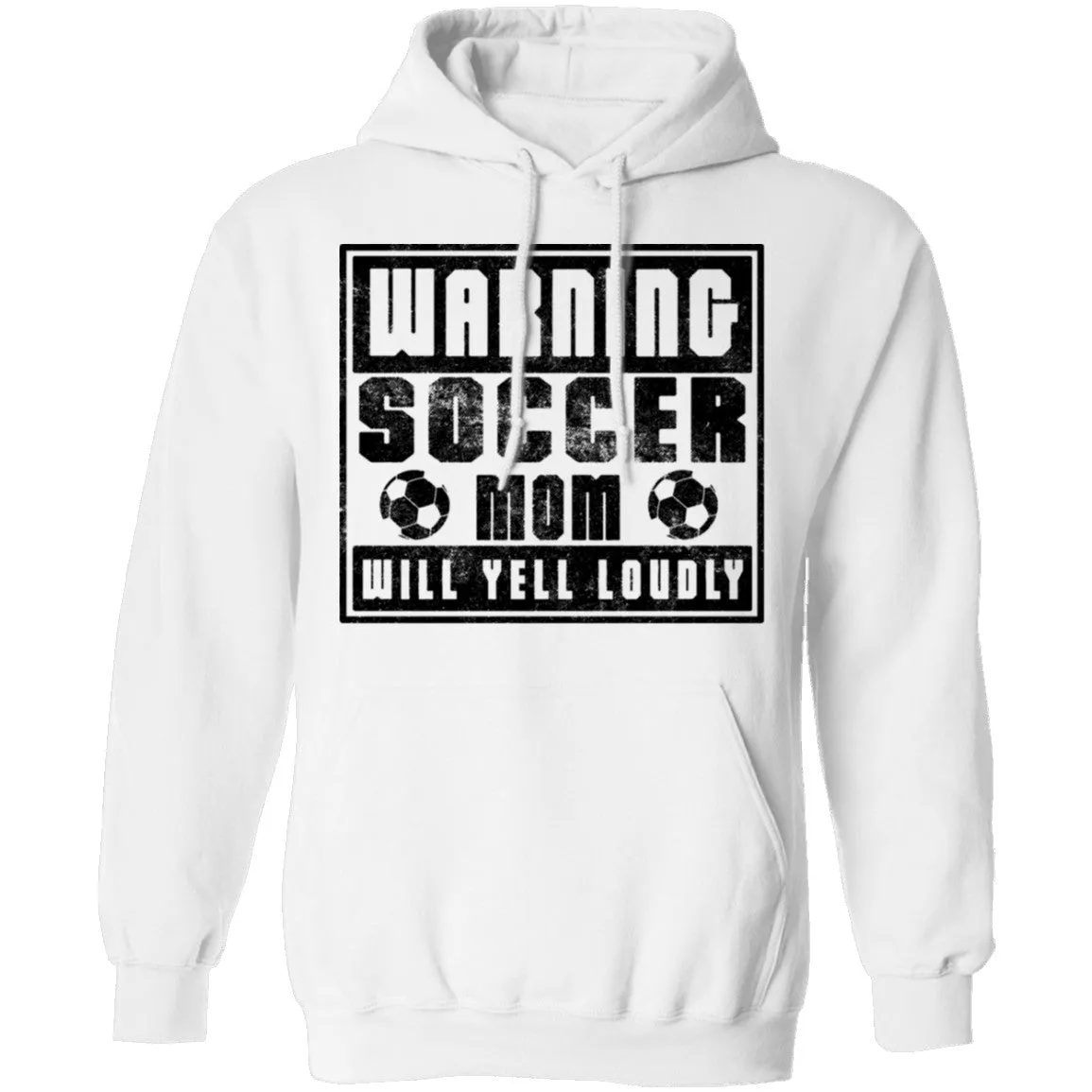 Warning Soccer Mom Will Yell Loudly T-Shirt