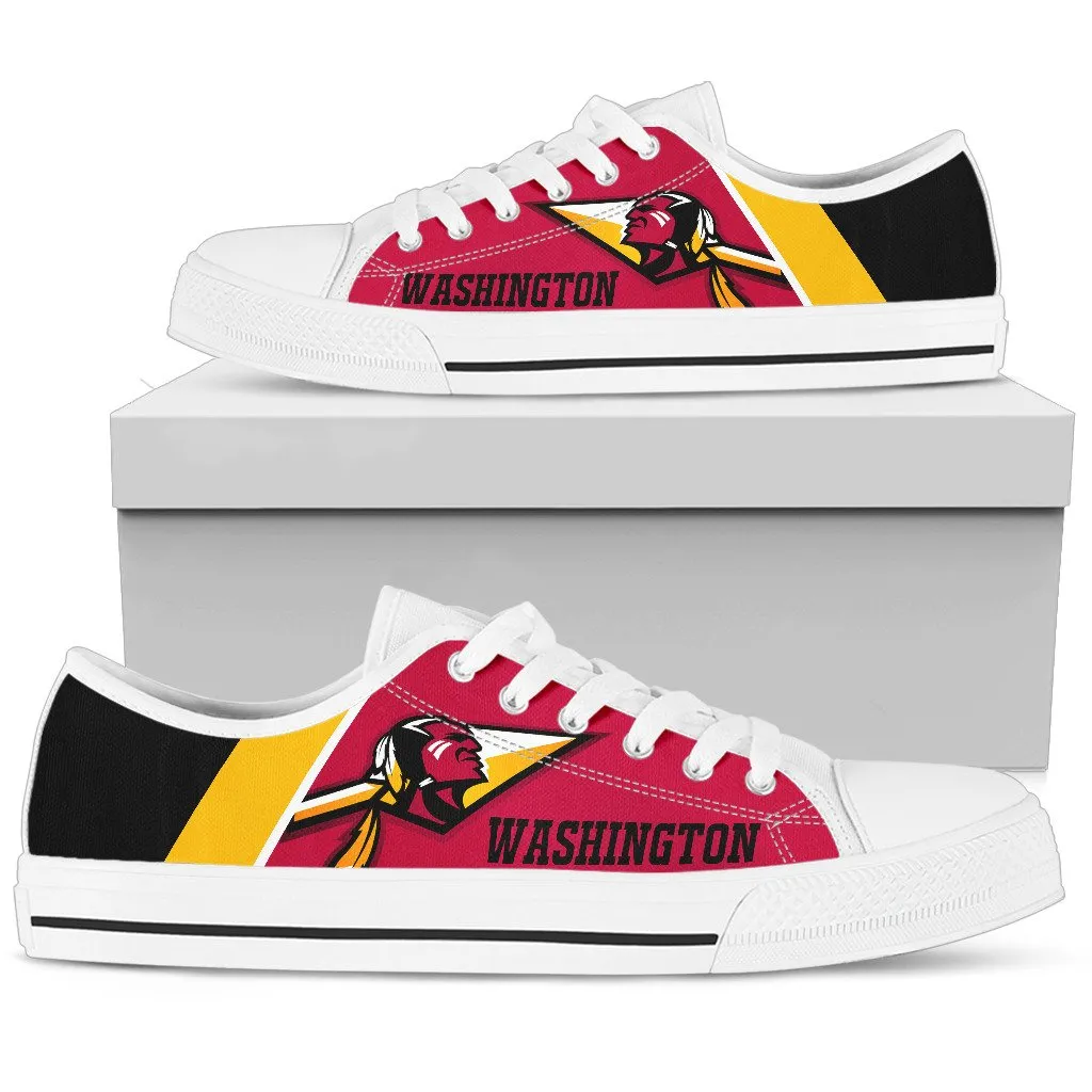 Washington Redskins Mens Shoes Casual Canvas Sneakers
