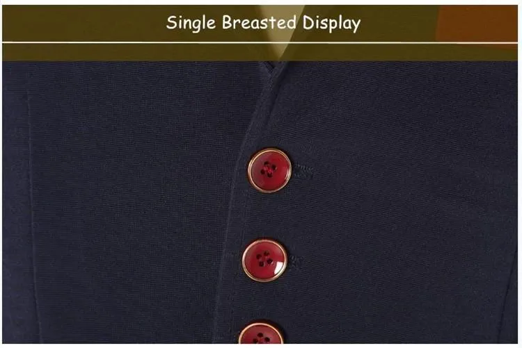West Louis™ Fashion Patchwork Casual Blazer
