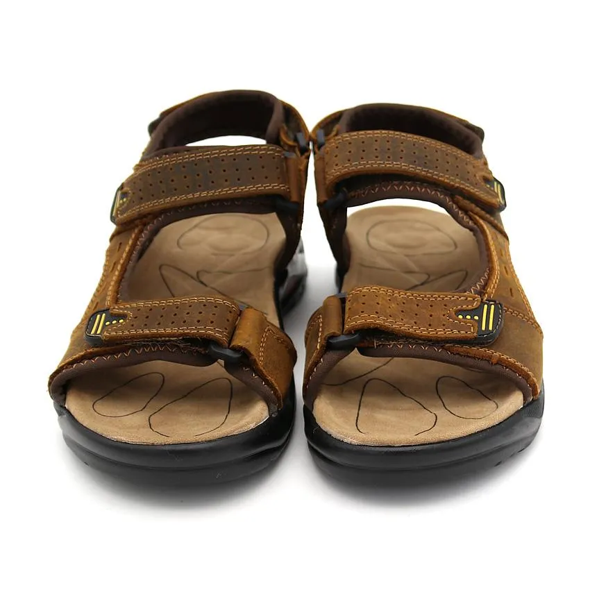 West Louis™ Leisure Genuine Leather Sandals