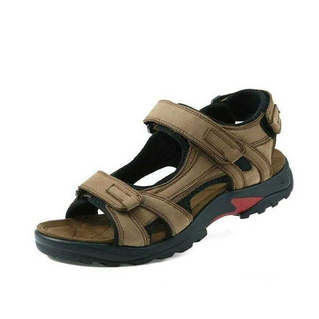 West Louis™ Leisure Genuine Leather Sandals