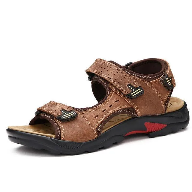 West Louis™ Leisure Genuine Leather Sandals