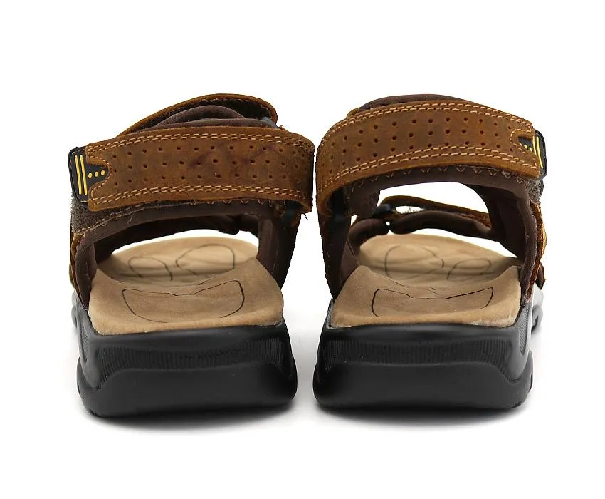 West Louis™ Leisure Genuine Leather Sandals