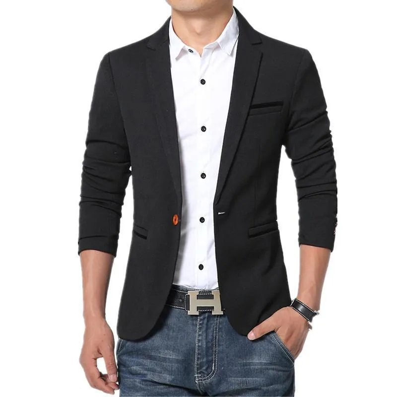 West Louis™ Luxury High Quality Cotton Blazer