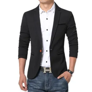 West Louis™ Luxury High Quality Cotton Blazer