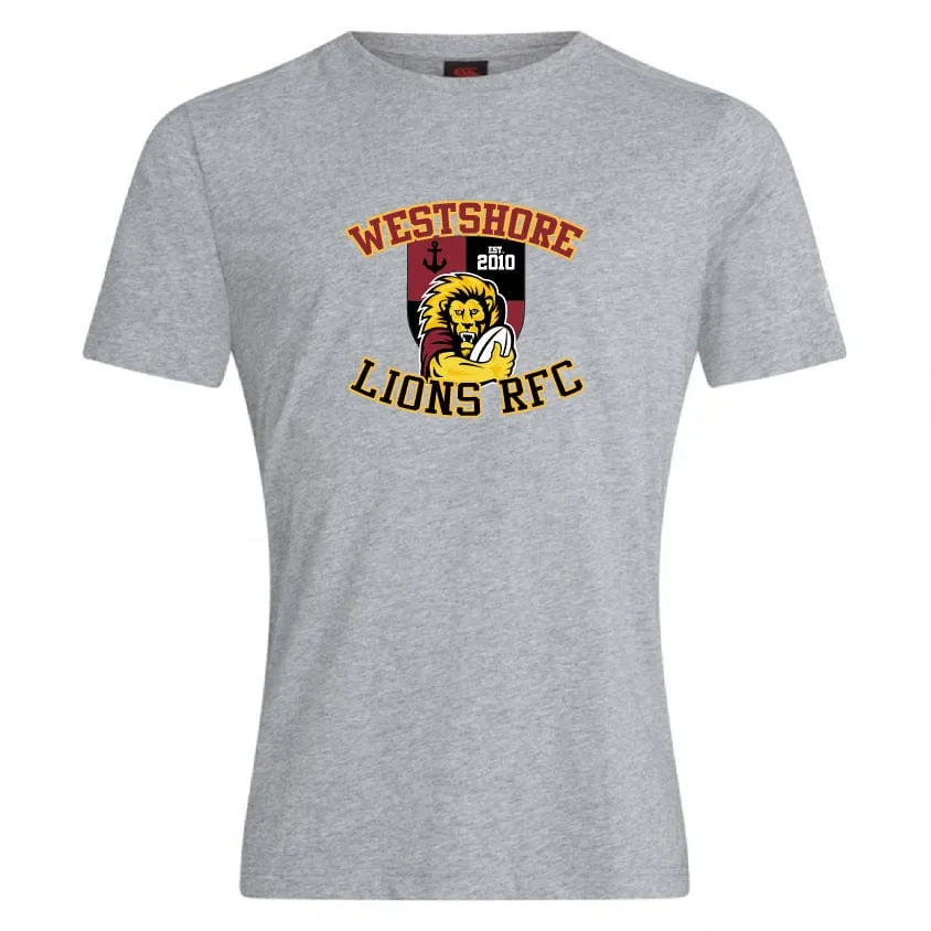 Westshore Lions Club Plain Tee by Canterbury