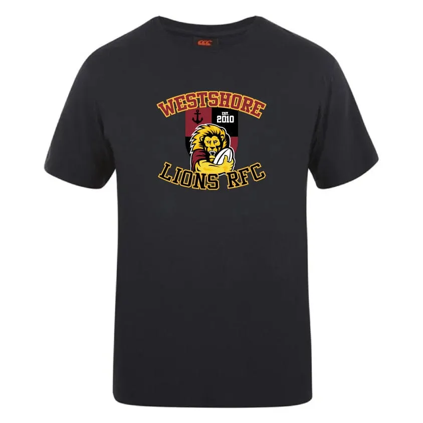 Westshore Lions Club Plain Tee by Canterbury