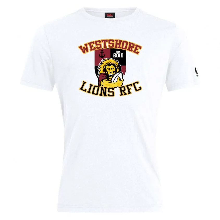 Westshore Lions Club Plain Tee by Canterbury