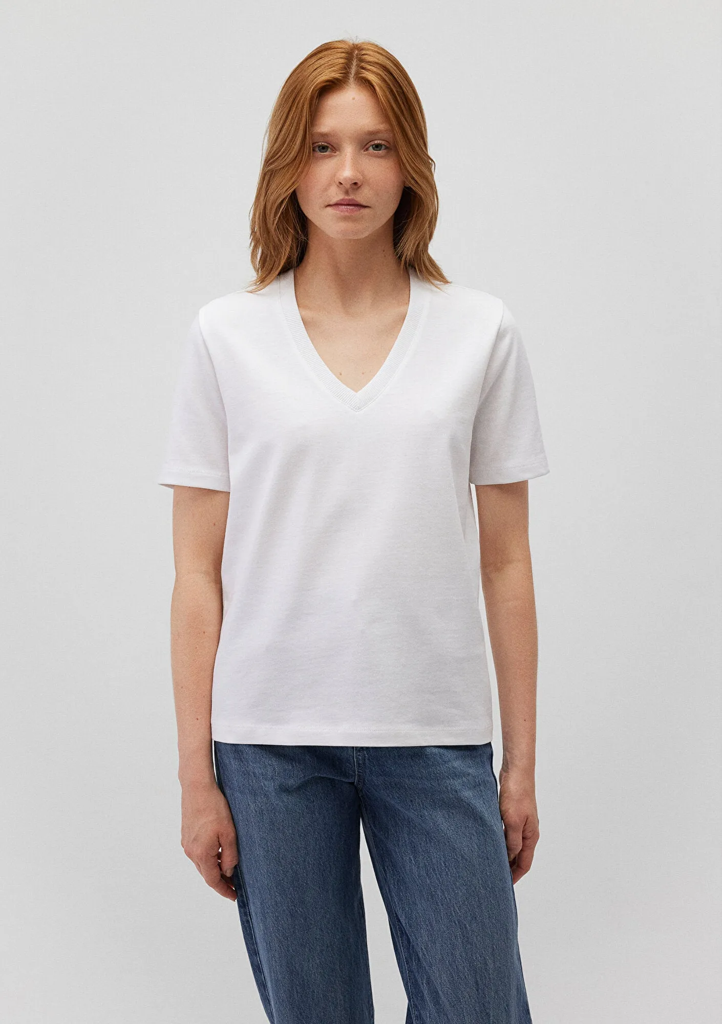 White Basic T-Shirt