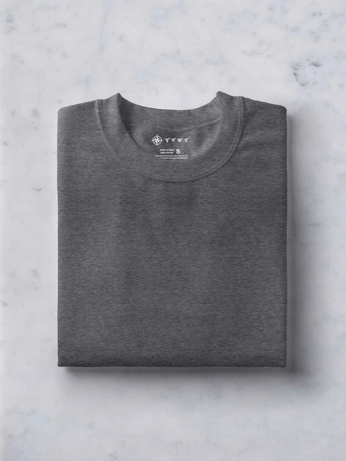 White, Dark Grey & Deep Purple Combo T shirt | Pack of 3