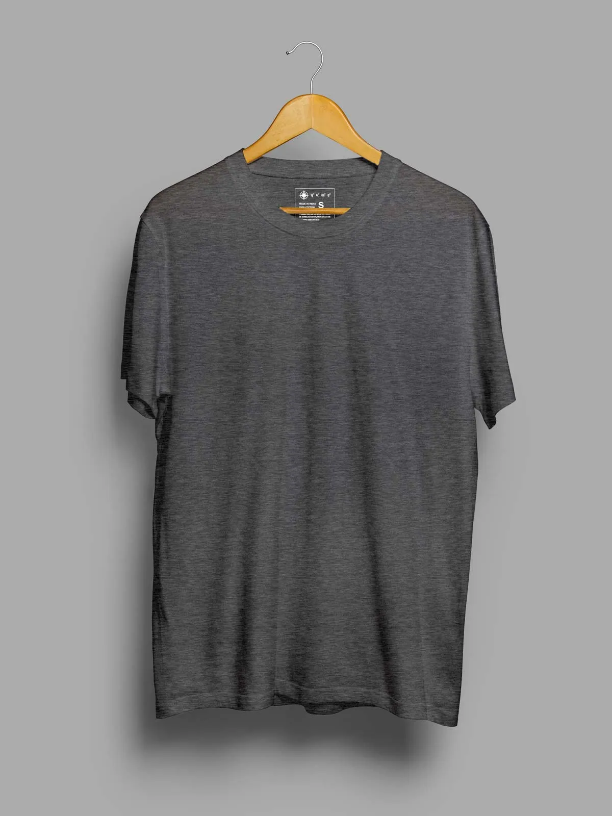 White, Dark Grey & Deep Purple Combo T shirt | Pack of 3
