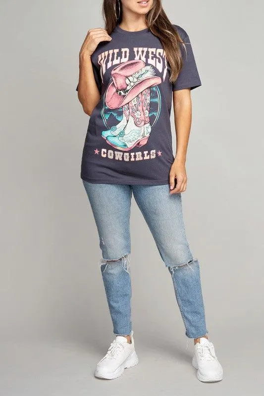 Wild West Cowgirls Graphic Top