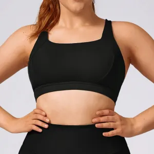 Wireless Breathable Plus Size Yoga Bra