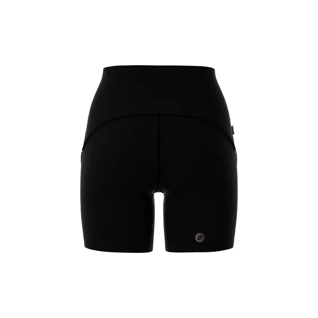 Women's 6 Inch Training Tights (Black)