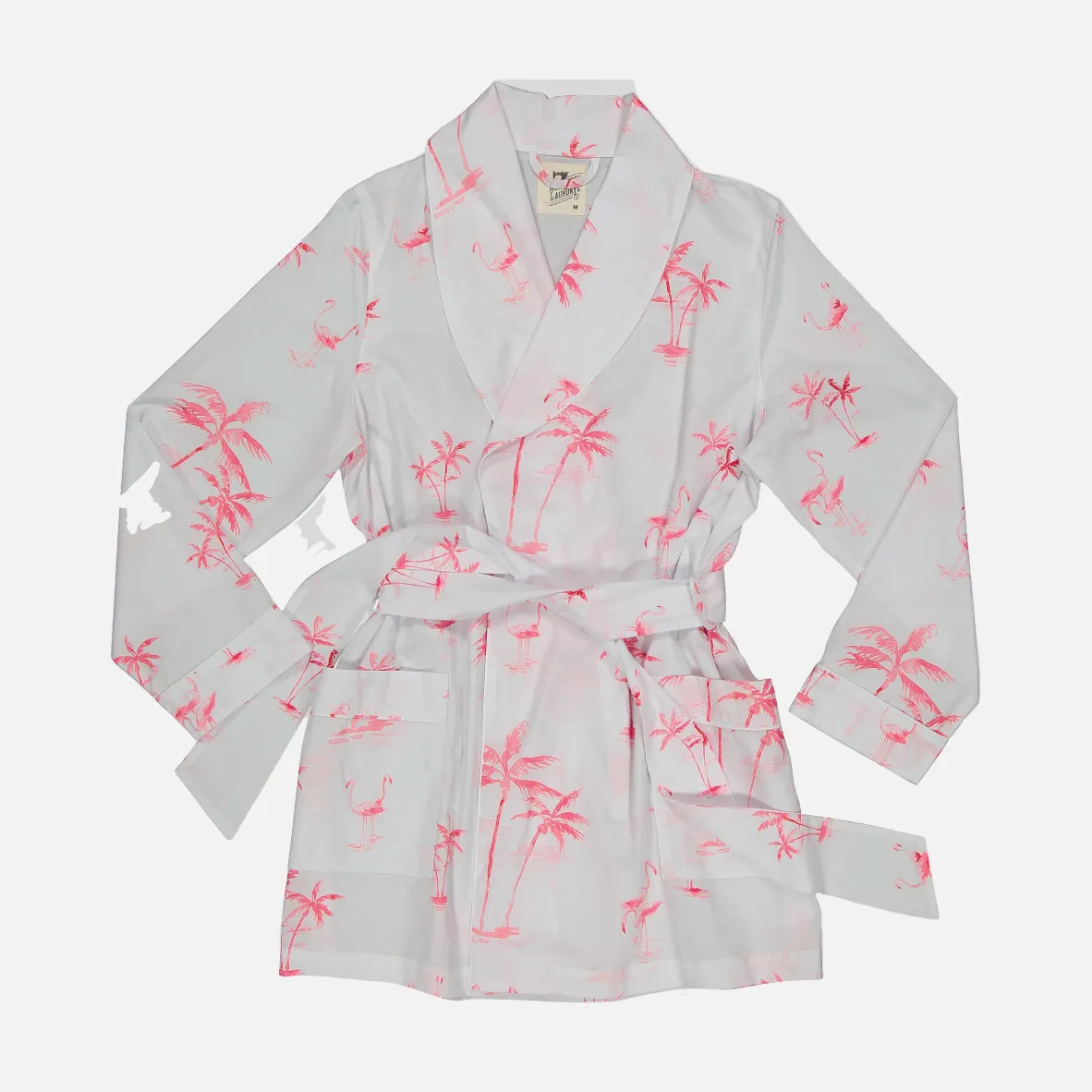 Womens Gown - Pink Palm