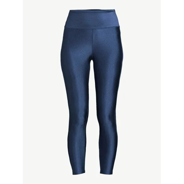 Women's Ribbed Shine 25" Leggings