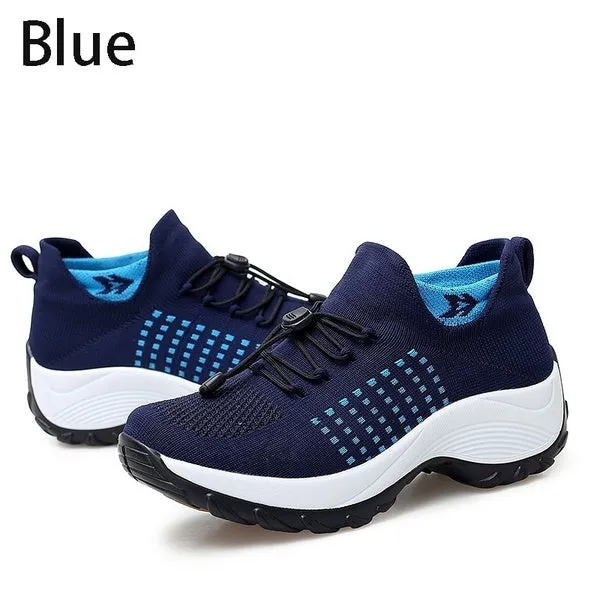 Women's Sneakers Casual Shoes Wedge Ladies Running Shoes