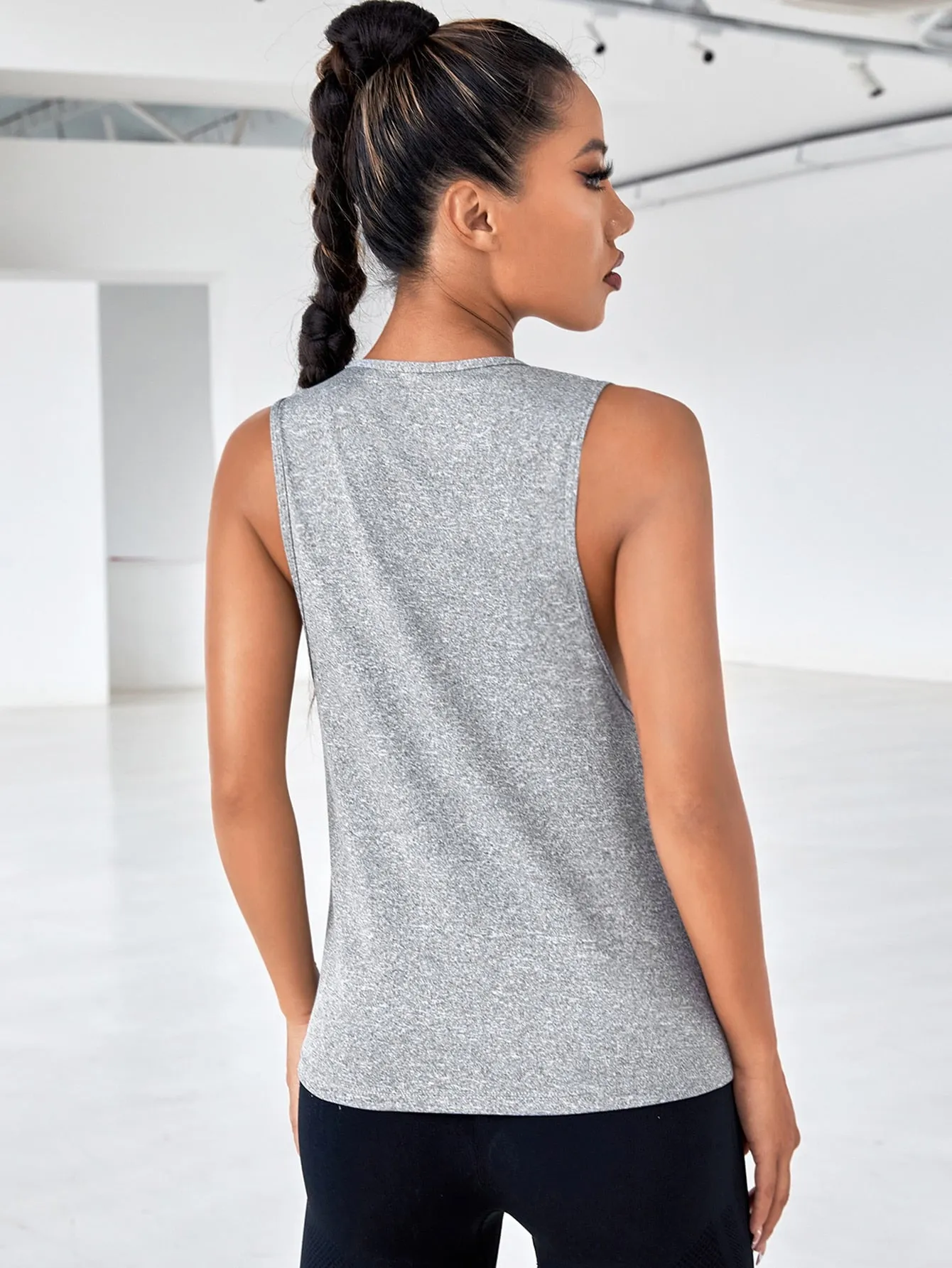 Women's Street Sport Letter Graphic Sports Tank Top