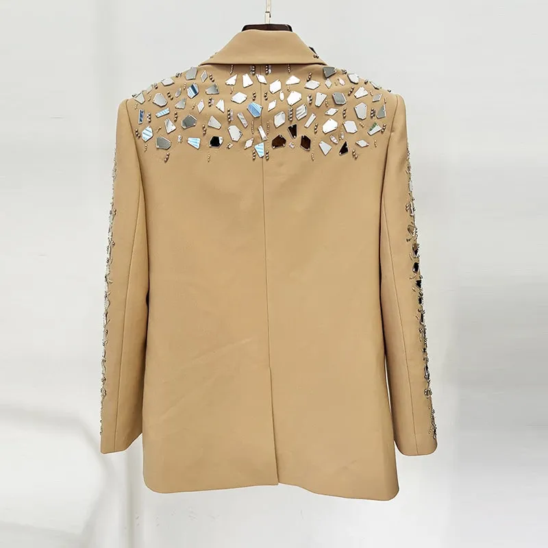 Women's Suit Diamond High Fashion Blazer   Short Suit