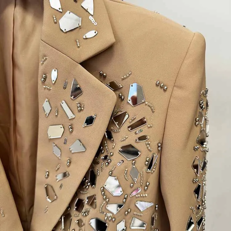 Women's Suit Diamond High Fashion Blazer   Short Suit