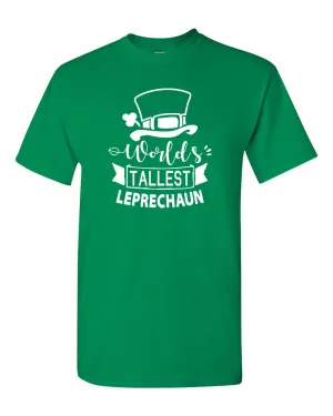 World's Tallest Leprechaun T-shirt St. Patrick's Day tees