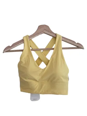 Yellow Sports Bra