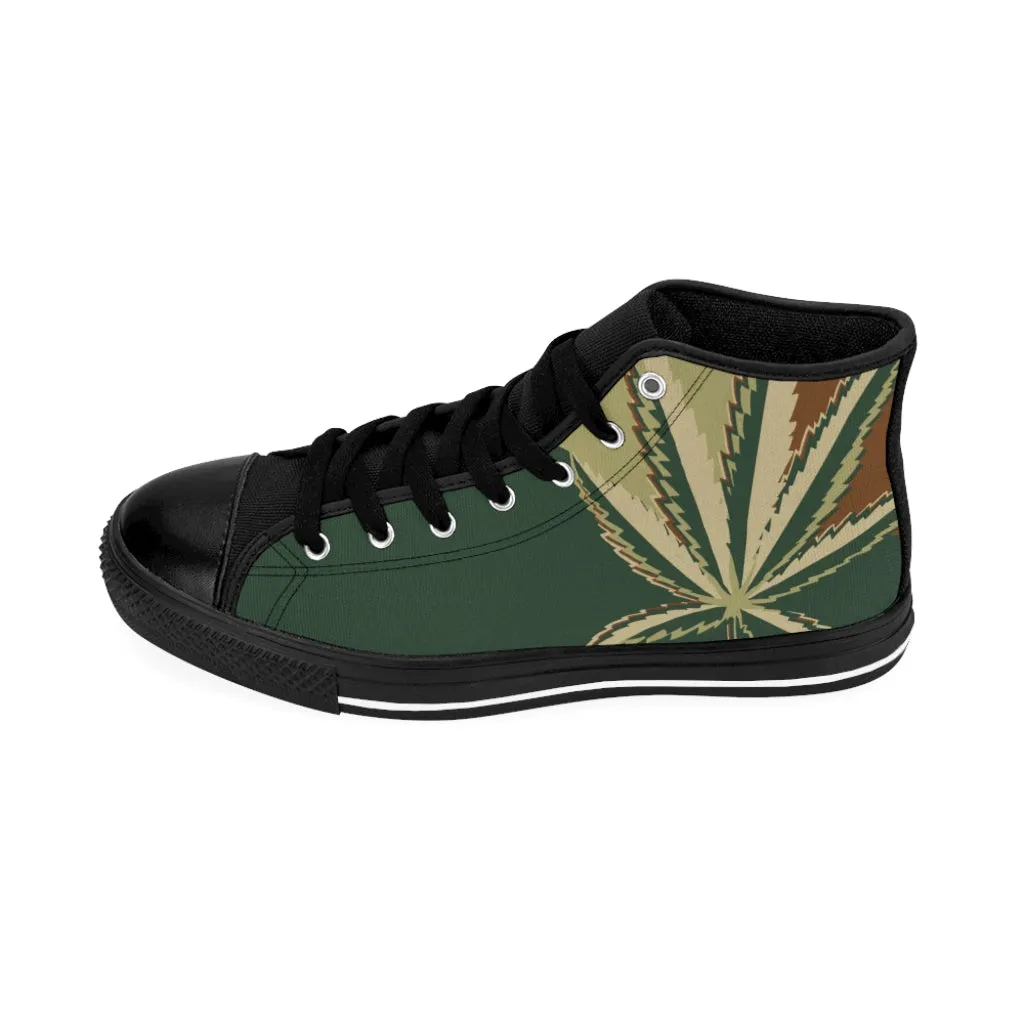 Yes We Cannabis - Women's High-top Sneakers