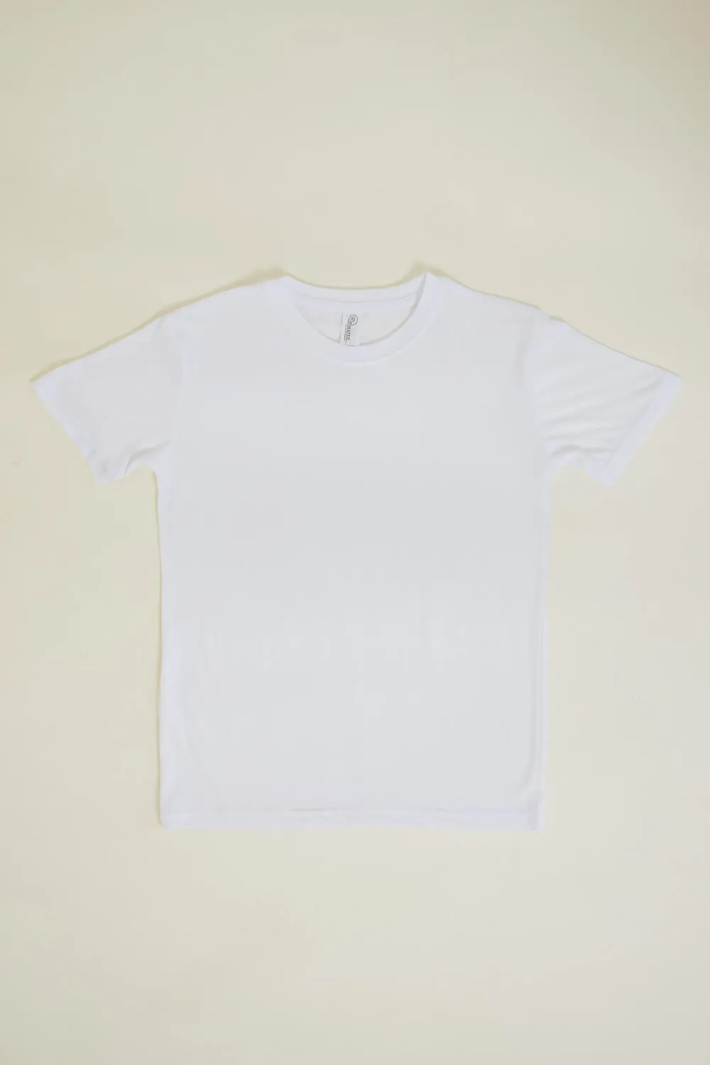 Youth Basic Crewneck T-Shirt for Boys in White | 9003-WHITE