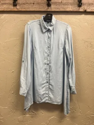 ZAC & RACHEL EXTRA LONG BUTTON UP